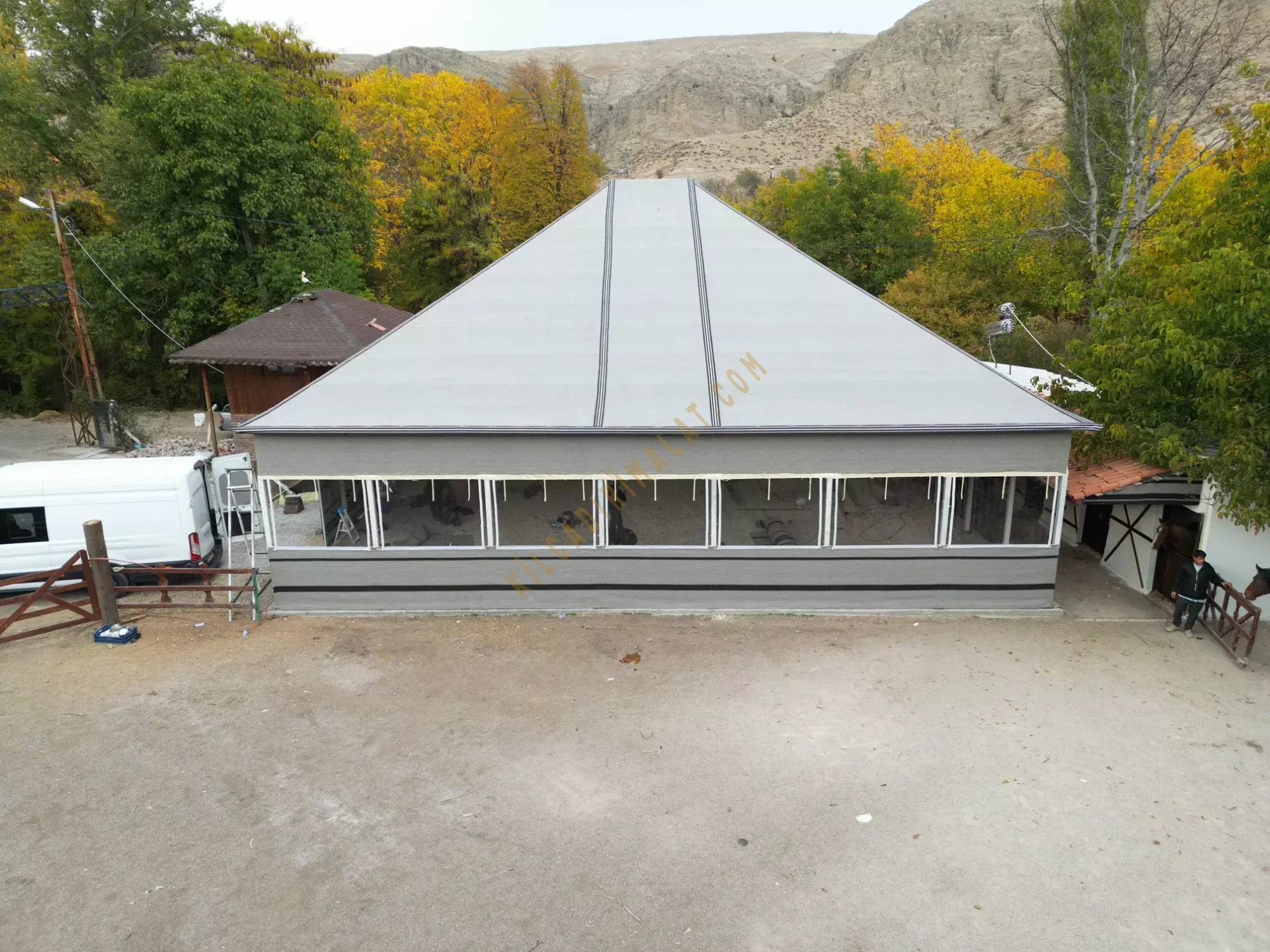 Çankırı Omar At Çiftliği Manej Çadırı