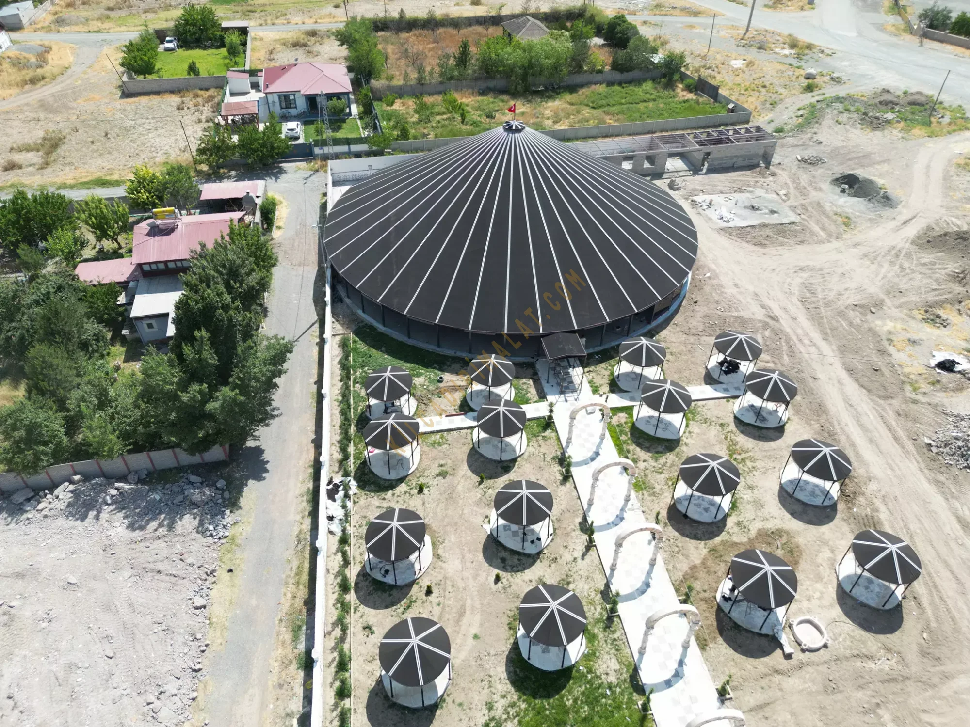 Igdır Belediyesi Düğün Salonu ( Türkiye’nin Tek Parça Orta Direksiz En büyük Çadırı )